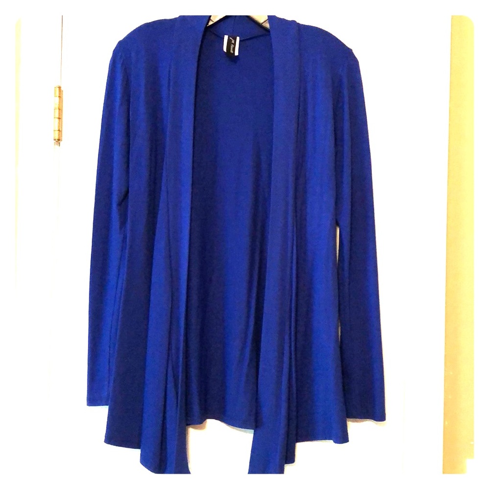 🔹3/$10🔹Royal blue open front cardigan sweater